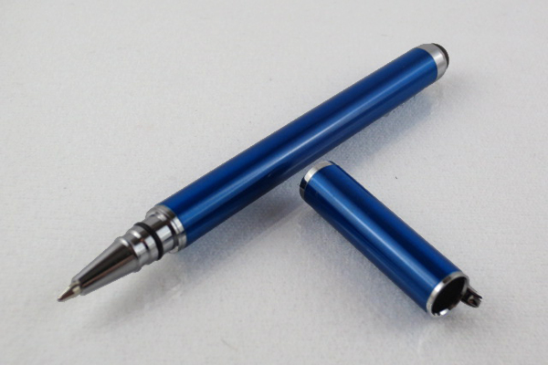 2 in 1 Stylus Pen + Roller Pen, dunkelblau