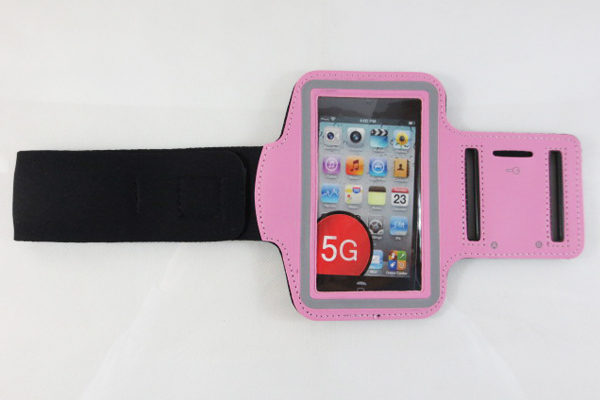 iPhone 5/5S/SE/5C Sportarmband, rosa