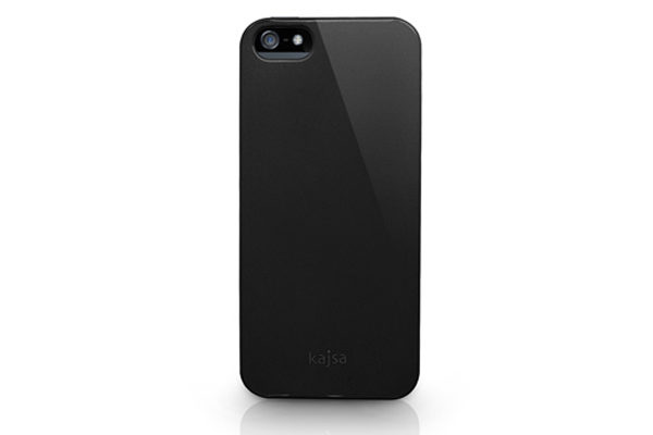 Kajsa iPhone 5/5S/SE Hardshell-Back-Cover °Metallic Colorful Collection°, schwarz