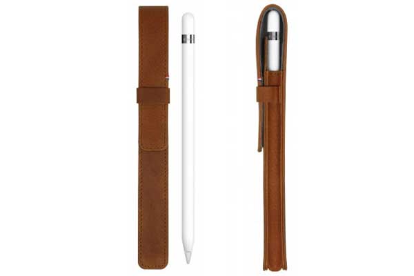 Decoded Leather Pen Sleeve - Edles Lederetui für den Apple Pencil, braun