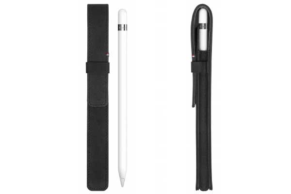 Decoded Leather Pen Sleeve - Edles Lederetui für den Apple Pencil, schwarz