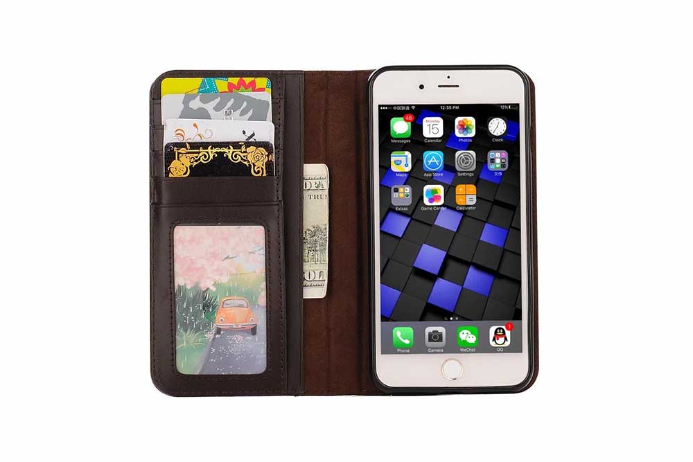 Bridge94 iPhone Xr – retro Vintage PU-Leder Etui- Wallet- Case im