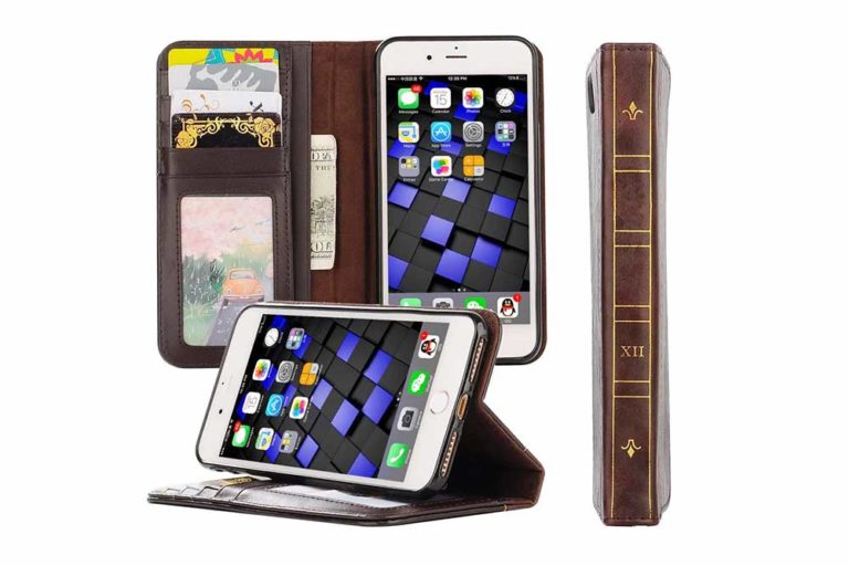 Bridge94 iPhone Xr – retro Vintage PU-Leder Etui- Wallet- Case im