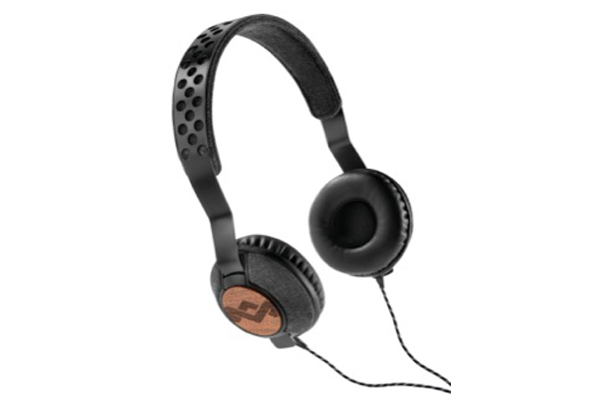 Marley Liberate On-Ear Kopfhörer mit 3-Button Remote/Mic, Midnight – REFURBISHED