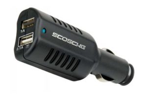 Scosche - reVIVE II - Dual USB Car Charger (2.1A + 1.0A Port)