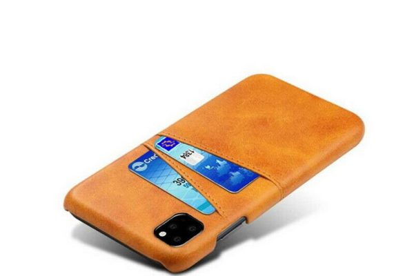 Bridge94 Leder/PU Backcover mit 2 Kreditkartenfächern für iPhone 11 Pro (5.8'') - diverse Farben – Bild 3
