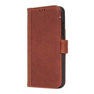 Decoded - Leather Card Wallet - für iPhone XR (6.1") - Cinnamon Brown