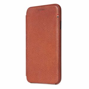Decoded - Slim Wallet für iPhone Xs Max (6.5") - Cinnamon Brown