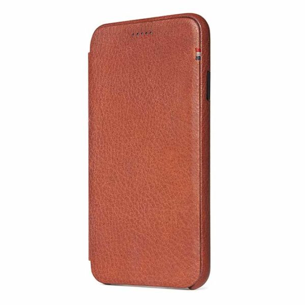 Decoded - Slim Wallet für iPhone Xs Max (6.5") - Cinnamon Brown