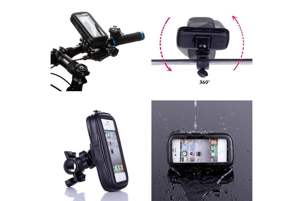Handy Halterung Halter Smartphone Motorrad Wasserdicht 360