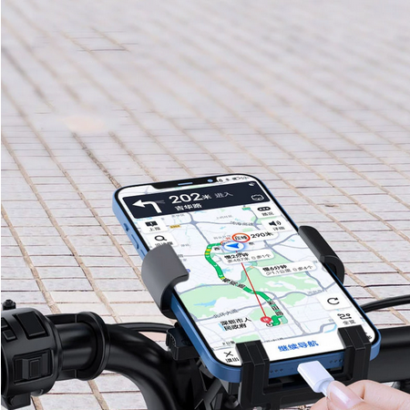 Bridge94 - Universal stabile Fahrrad Kinderwagen Motorrad Lenkerhalterung  für Smartphones und GPS 360° drehbar