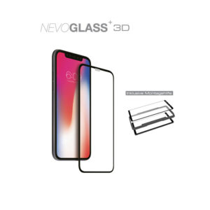 NEVOGLASS - 3D - iPhone 13 Mini (5.4'') curved glass mit EASY APP