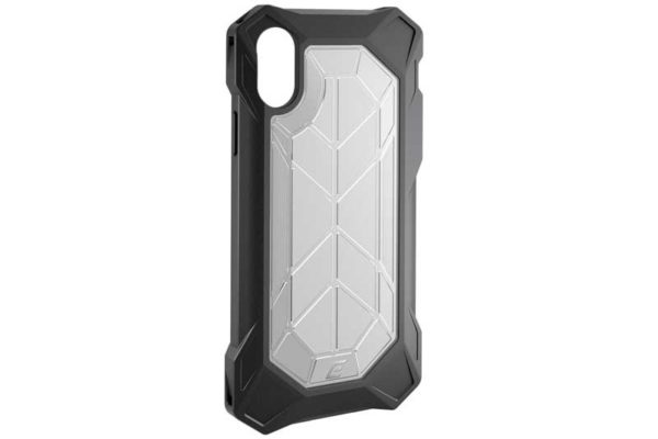 ElementCase Rev iPhone X/Xs (5.8'') - Sturzsicheres Case mit verstärkten Ecken, schwarz-transparent