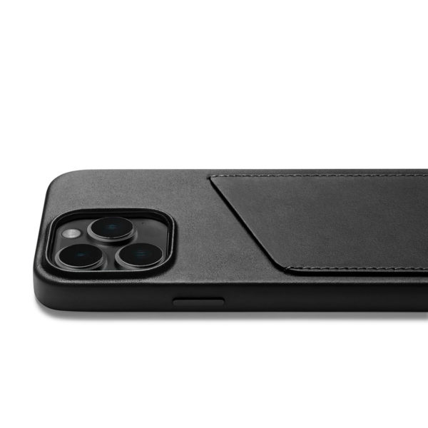 Mujjo-Full-Leather-Wallet-Case-iPhone-14-Pro-Kreditkartenfach-black-3