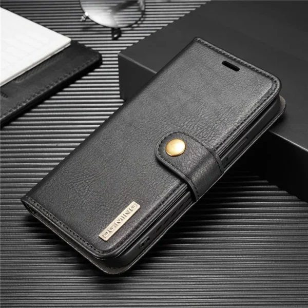 Bridge94 - Detachable Magnetic Leather Phone Case - iPhone 15 Series